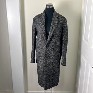 Boyfriend Button Seoul Outerwear Trench Slouch Coat Size Medium Oversized